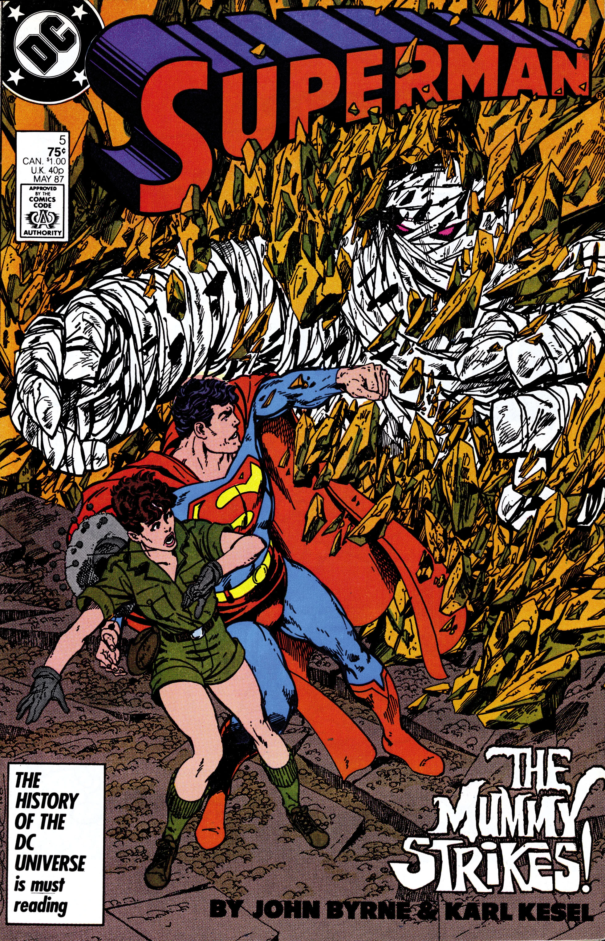 Superman #5 (DC, 1987 — Cover A) cover